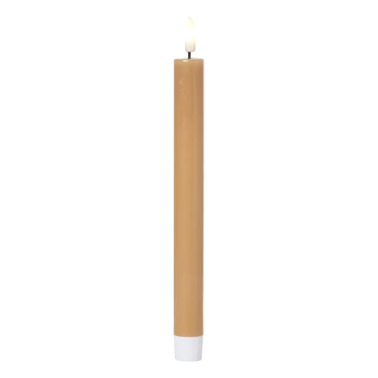 LED dinerkaars - geel - ø2.2x24.5 cm