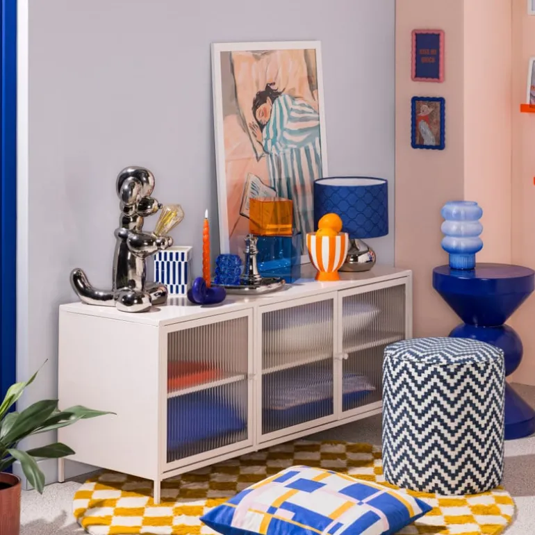 LED dinerkaars twist - oranje - ø2.5x24.5 cm