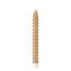 LED dinerkaars twist smal - bruin - ø2.5x24.5 cm