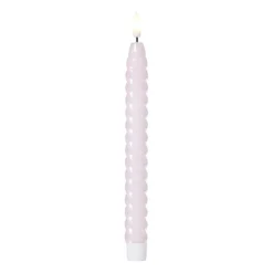 LED dinerkaars twist smal - paars - ø2.5x24.5 cm