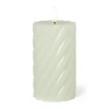LED stompkaars groot twist - groen - ø7x12 cm