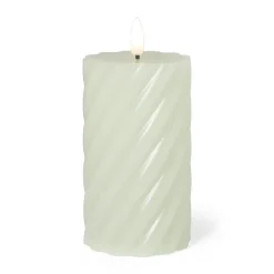 LED stompkaars groot twist - groen - ø7x12 cm