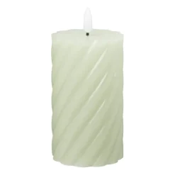 LED stompkaars groot twist - groen - ø7x12 cm