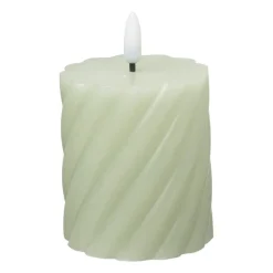 LED stompkaars klein twist - groen - ø7x8 cm
