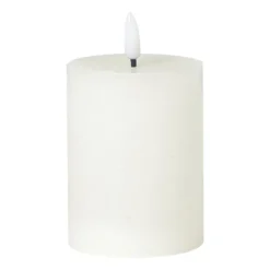 LED stompkaars klein - wit - ø7x9 cm