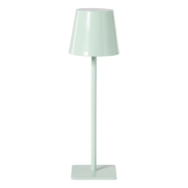 LED tafellamp USB - groen - ø10.5x35 cm
