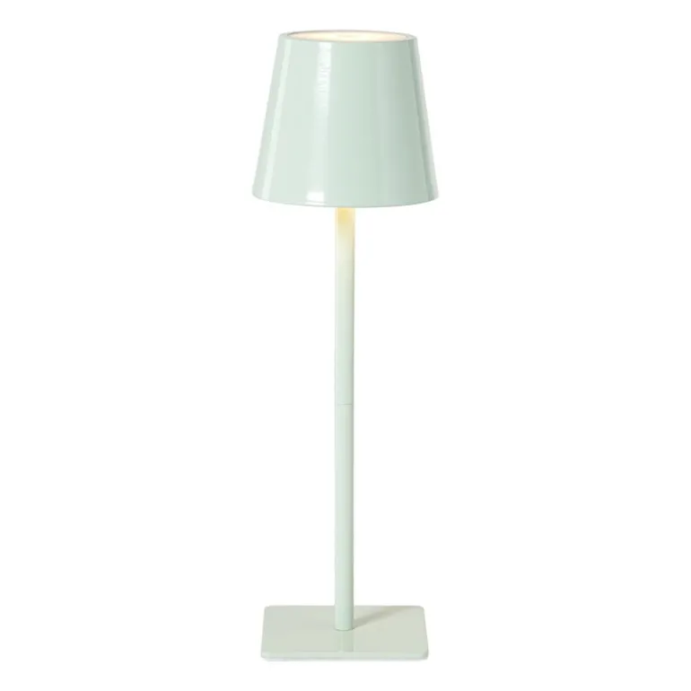 LED tafellamp USB - groen - ø10.5x35 cm