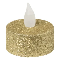 LED waxinelichten - goud - set van 4