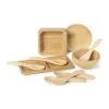Lepels bamboe - 9.5 cm - set van 6
