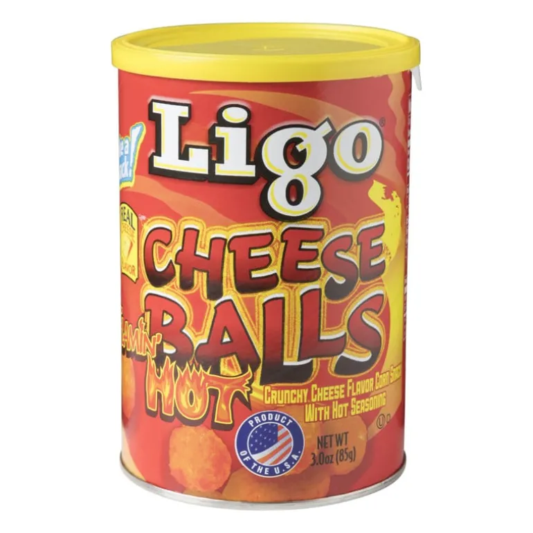 Ligo - Cheese Balls Hot - 85 gram
