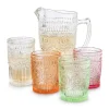 Longdrinkglas romantic - transparant - 400 ml