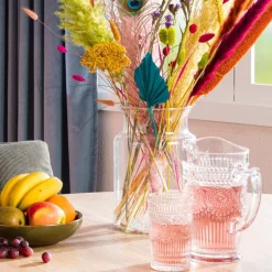 Longdrinkglas romantic - transparant - 400 ml