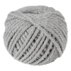 Macrame touw - grijs - 40 meter