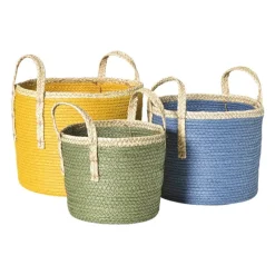 Mand colors - groen/bruin - ø21x18 cm