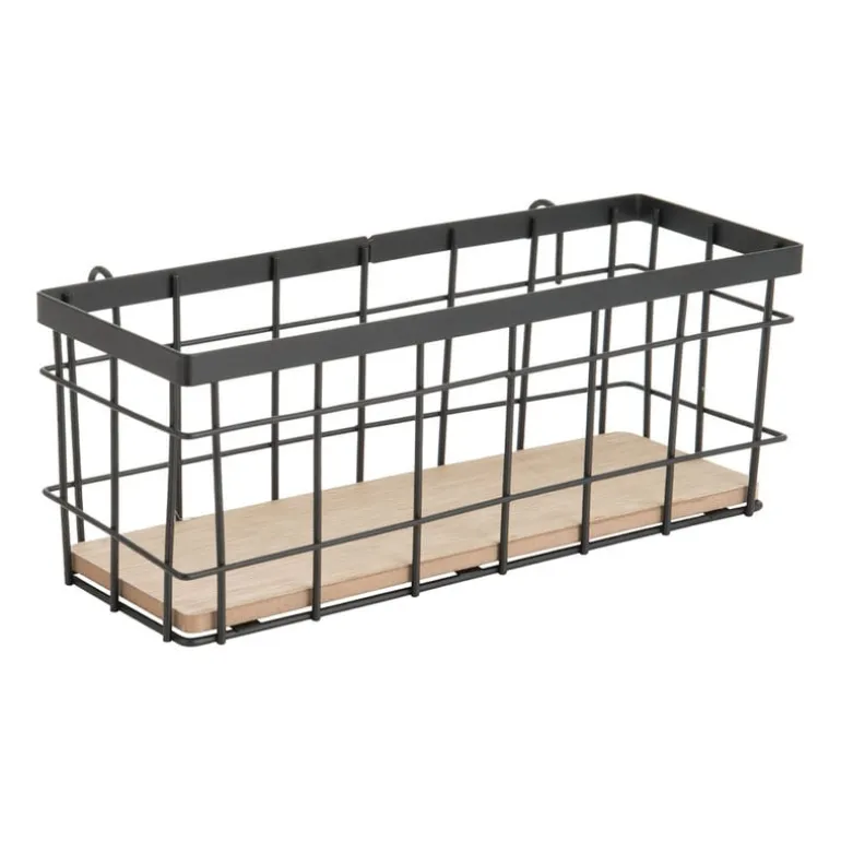 Mandje voor wandrek - 25x8.5x9.5 cm - zwart