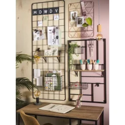 Mandje voor wandrek - 24x9x22 cm - zwart