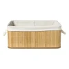Mand levi met deksel - 40x29x16 cm