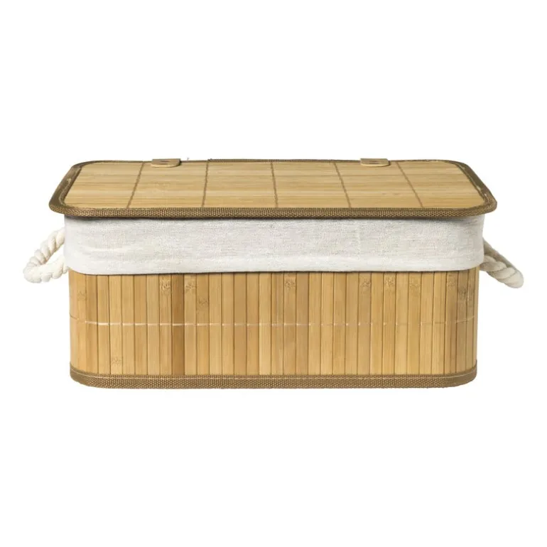 Mand levi met deksel - 34,5x24x14 cm