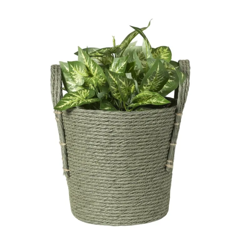 Mand Lotte - ø22x23 cm - groen