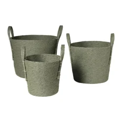 Mand Lotte - ø25x28 cm - groen