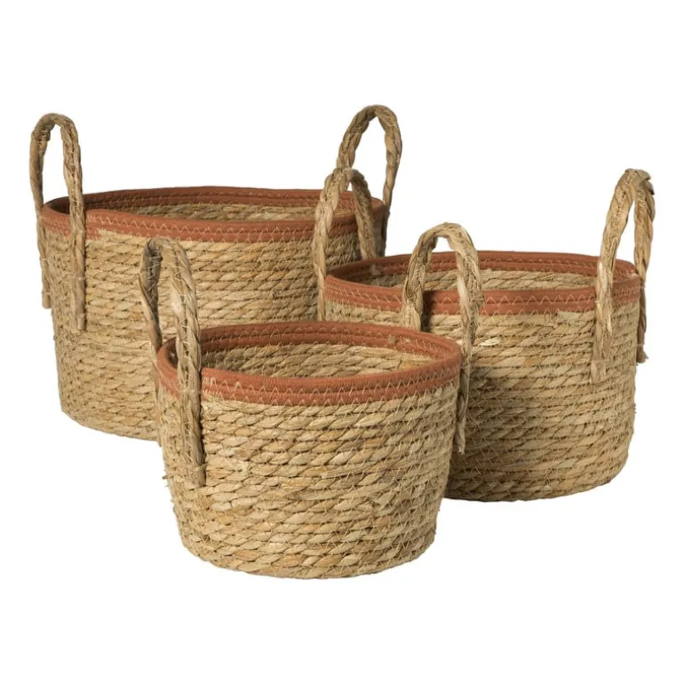 Mand Siem hoog - ø32x21 cm - diverse kleuren
