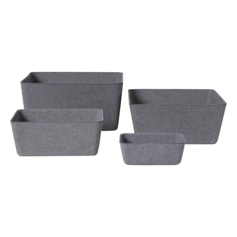 Mand vilt - grijs - 9x22x16 cm