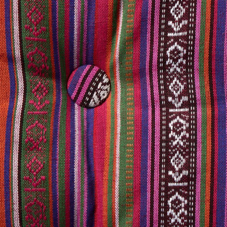 Matraskussen mexican - rood - 40x40 cm