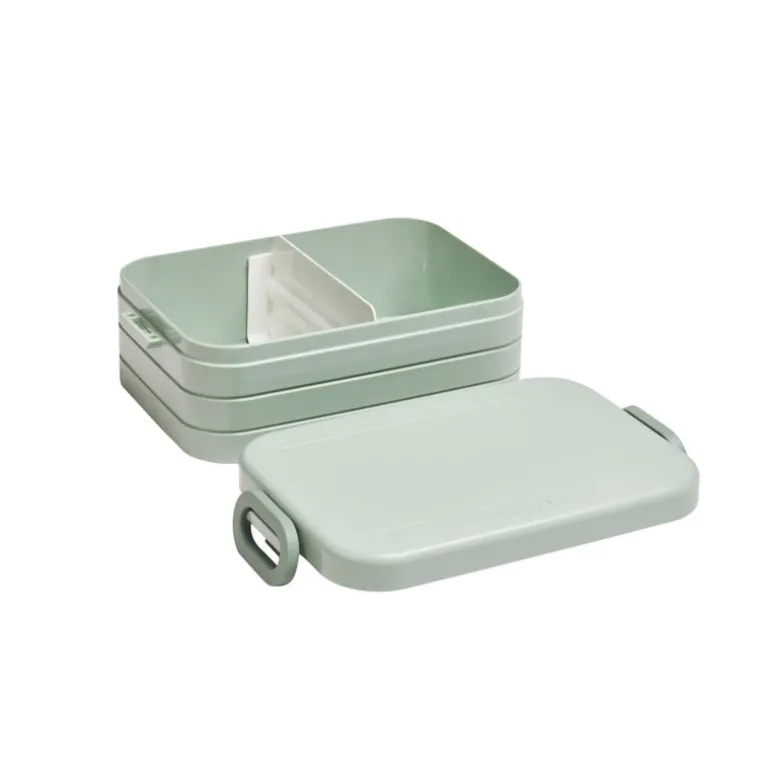 Mepal lunchbox middel - lichtgroen - 6.5x18x12 cm