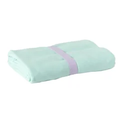 Microvezel handdoek - blauw - 100x180 cm