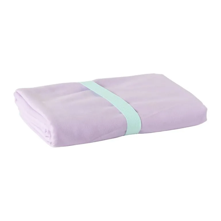 Microvezel handdoek - paars - 100x180 cm