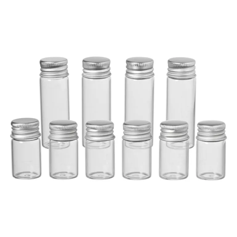 Mini glazenflesjes - 4x16 ml - set van 4