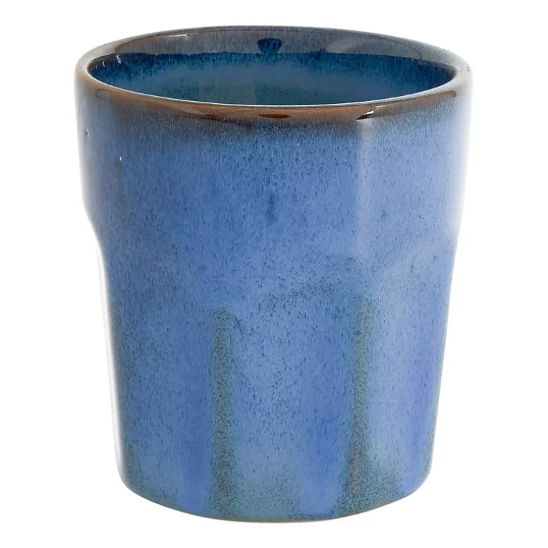 Mok facet - donkerblauw - 200 ml