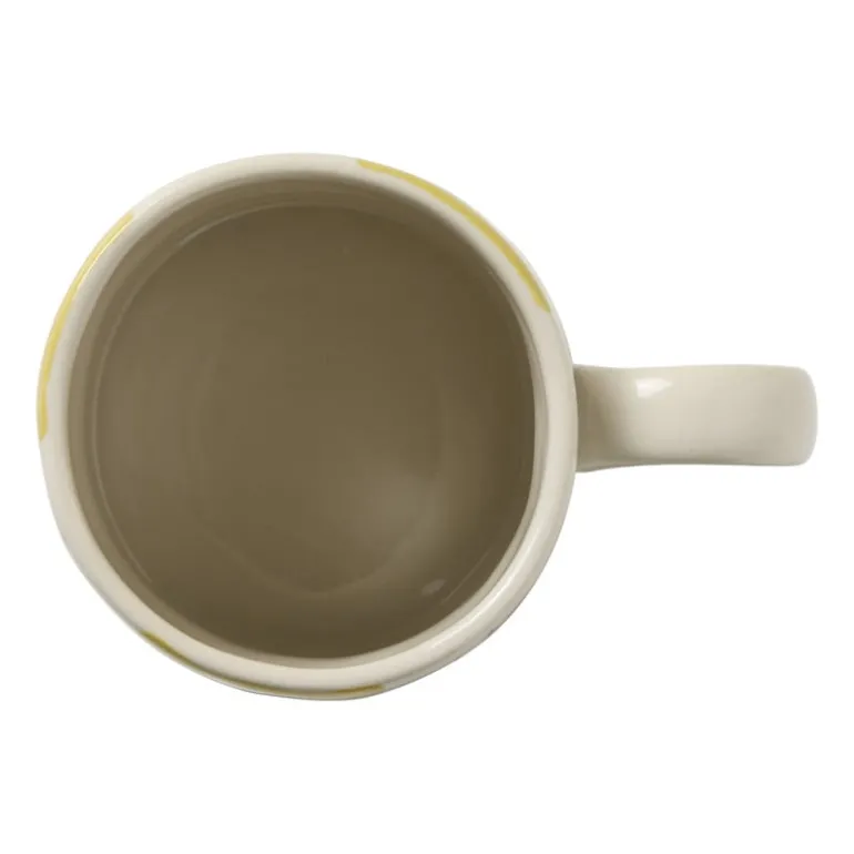 Mok luna - beige/geel - 300 ml