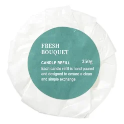 Navulling geurkaars - fresh bouquet - 350 gram