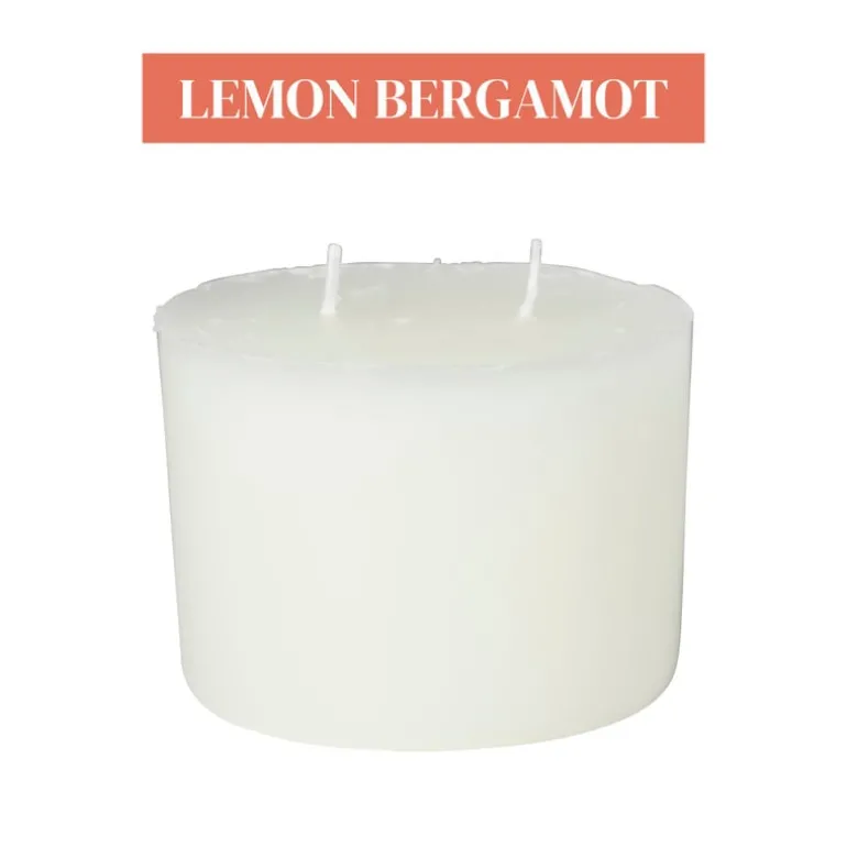 Navulling geurkaars - lemon bergamot - 350 gram