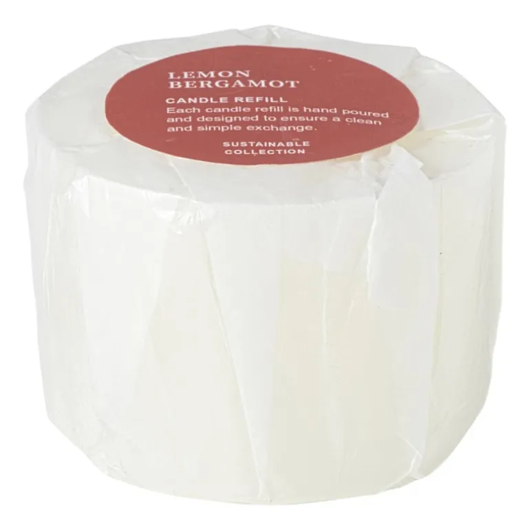 Navulling geurkaars - lemon bergamot - 350 gram