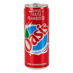 Oasis - aardbei framboos - 330 ml
