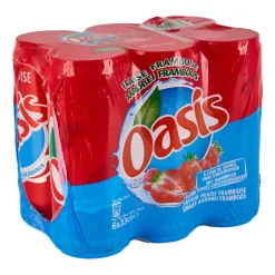 Oasis - aardbei framboos - 330 ml