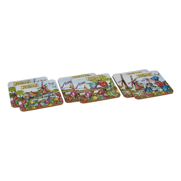 Onderzetters Holland - set van 6