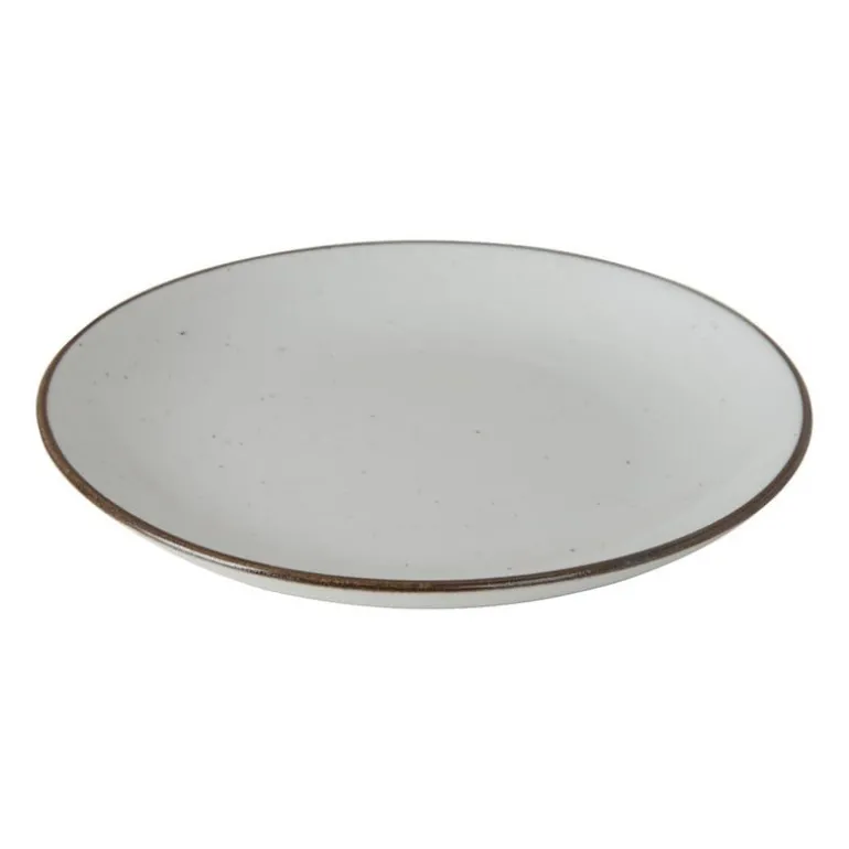 Ontbijtbord Emma - 21 cm - wit