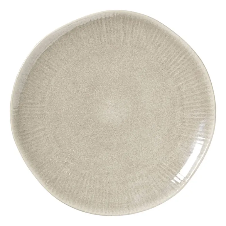 Ontbijtbord fuji - beige - ø21x2.1 cm