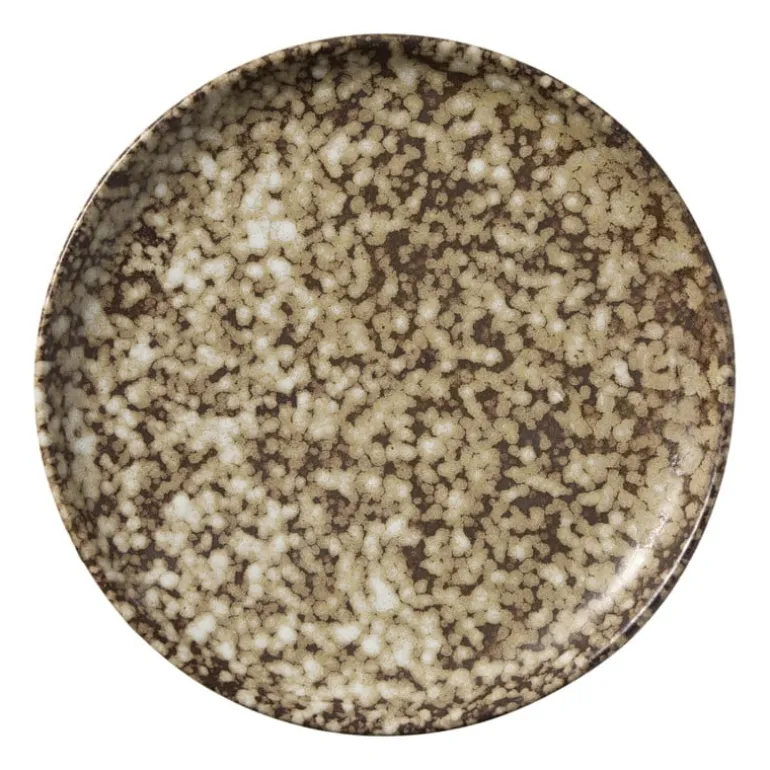 Ontbijtbord olivo - bruin - ø20x2.3 cm