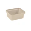 Opbergbakje klein - beige - 6x14.5x11.5 cm