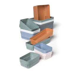 Opbergbak - l - wit - 15,8x11,8x7,3cm