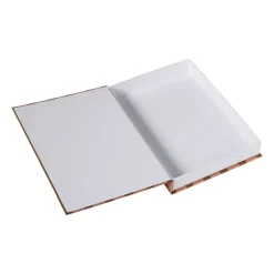 Opbergboek - roze/rood - 3.8x18x25 cm