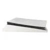 Opbergbox teddy rib rechthoekig - wit - 38x76x38 cm