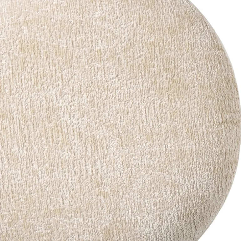 Opbergpoef bubbles - beige - ø41x41 cm