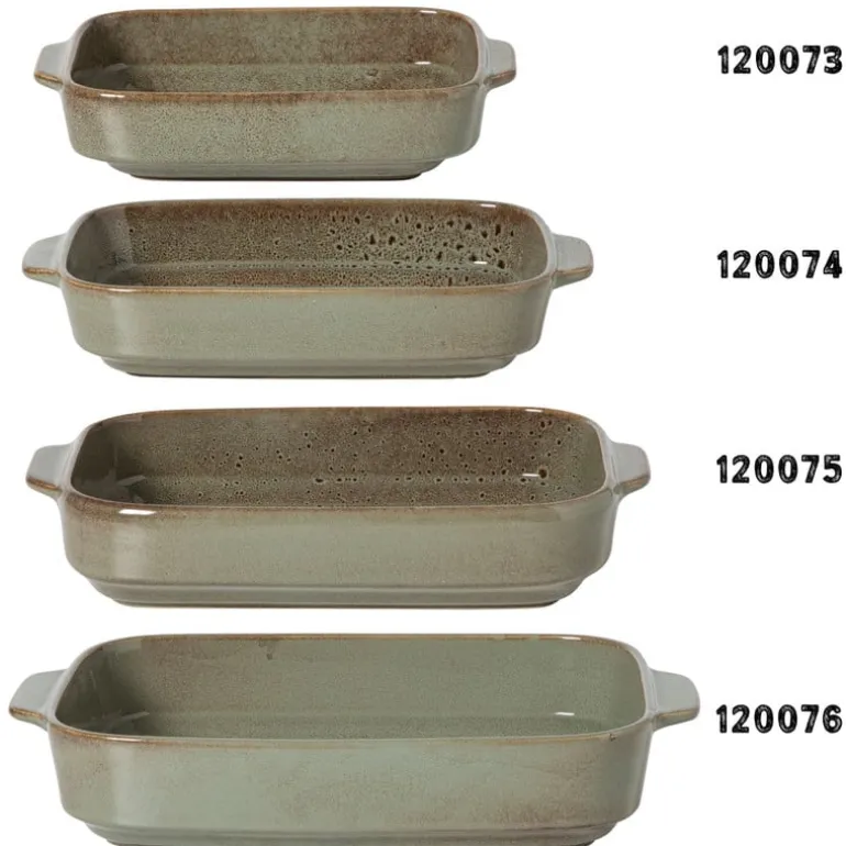 Ovenschaal Toscane L - groen - 6.5x33x21 cm