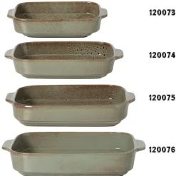 Ovenschaal Toscane M - groen - 5.3x28x17.5 cm