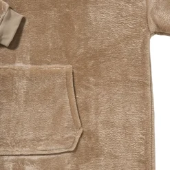 Oversized hoodie - beige - one size